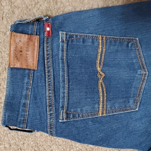 Lucky Brand LA Charlie Skinny Low Rise Jeans Size 2/26L - Picture 2 of 14